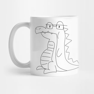 Puake line art Mug